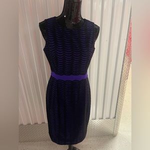 Ivanka Trump Black/Purple dress - never worn